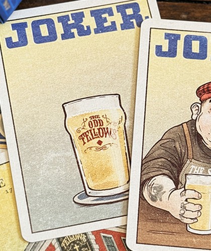 Odd Fellow Brother McPint Mini Playing Cards