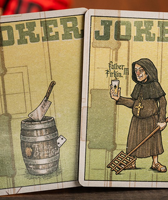 Odd Fellows (Father Firkin) Playing Cards