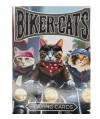 Biker Cats Playing Cards