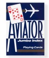 Aviator Jumbo Index Poker Size Blue Cutie