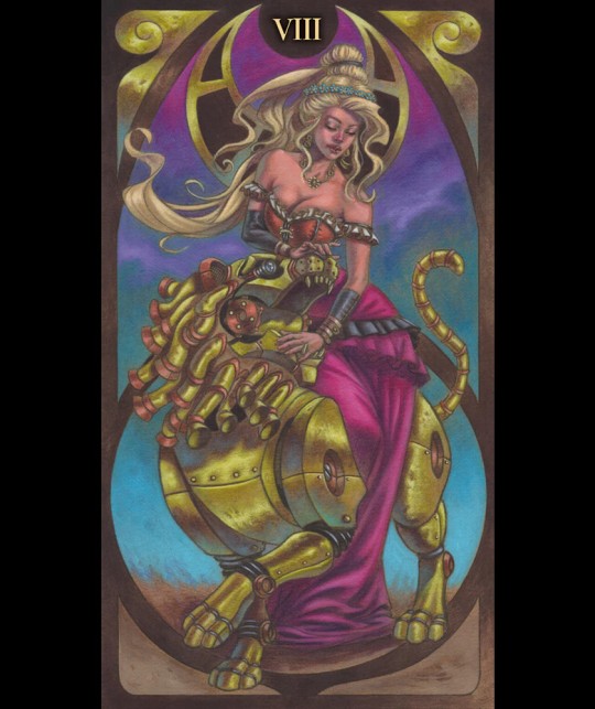 Steampunk Art Nouveau Tarot Cards Lo Scarabeo