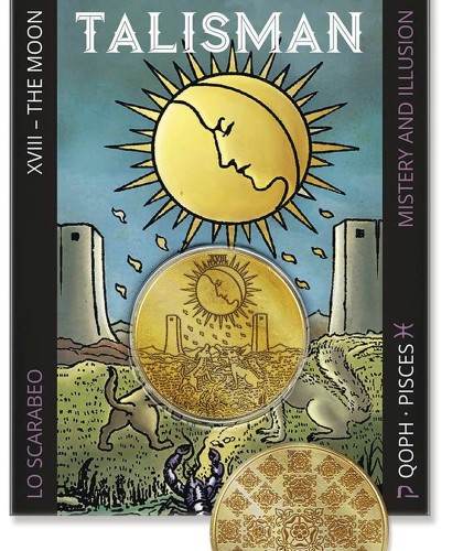 The Moon Tarot Talisman Lo Scarabeo