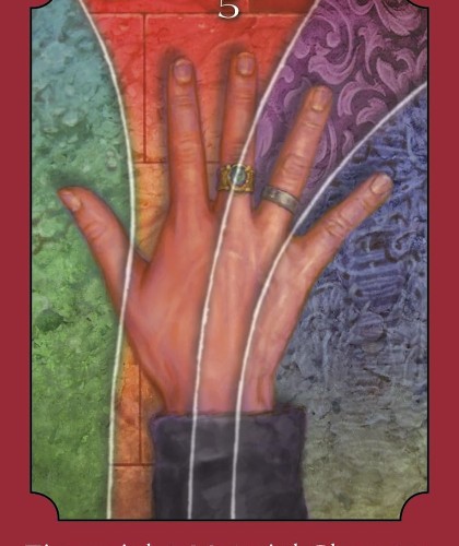 The Psychic Tarot Pocket Oracle kortos Hay House