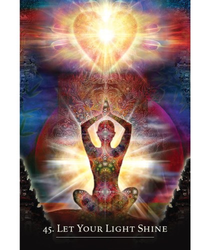 The Secret Language of Light Oracle Cards Blue Angel