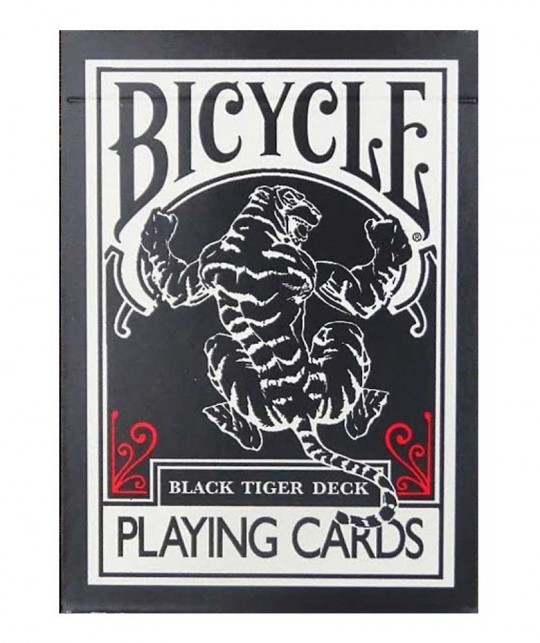 Bicycle Black Tiger Carti de Joc