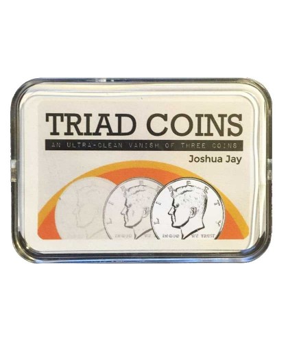 Triad Coins (US Gimmick) by Joshua Jay and Vanishing Inc.