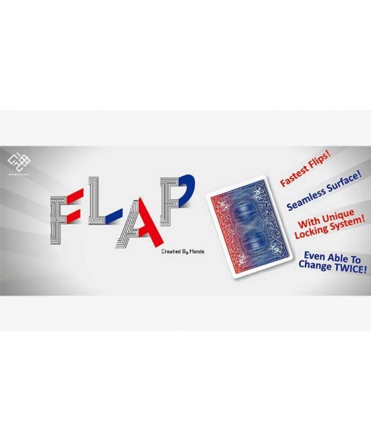 Modern Flap Card PHOENIX (Red to Blue) by Hondo