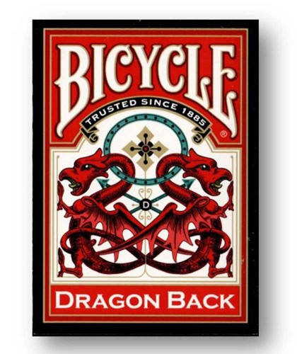 Bicycle Dragon Back Red...