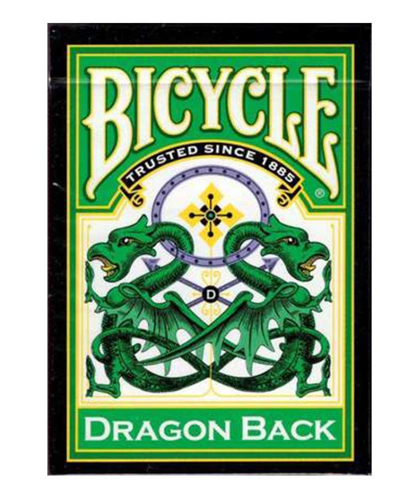 Bicycle Dragon Green Carti de Joc Jucarie si Magie