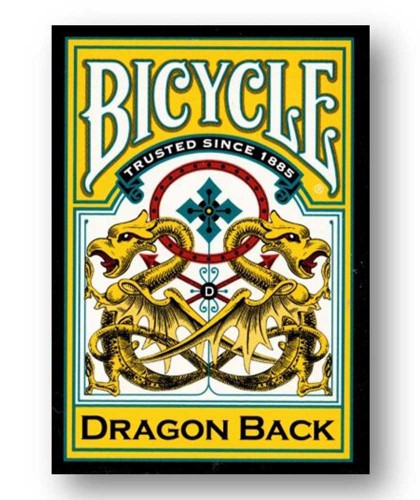 Bicycle Dragon Yellow Carti...