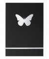 Butterfly Black Silver Gilded Marked - carti de joc