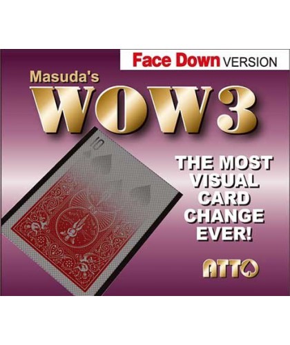 WOW 3 Face-DOWN by Katsuya Masuda