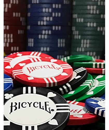 Set 100 Jetoane Poker Bicycle Clay