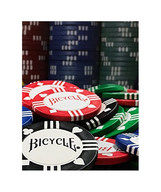 Set 100 Jetoane Poker Bicycle Clay