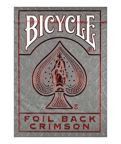 Bicycle Metalluxe Crimson Carti de Joc