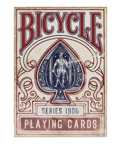 Bicycle 1900 Red Carti de Joc