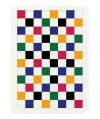 Multi Color Checkerboard Carti de Joc