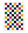 Multi Color Checkerboard Carti de Joc