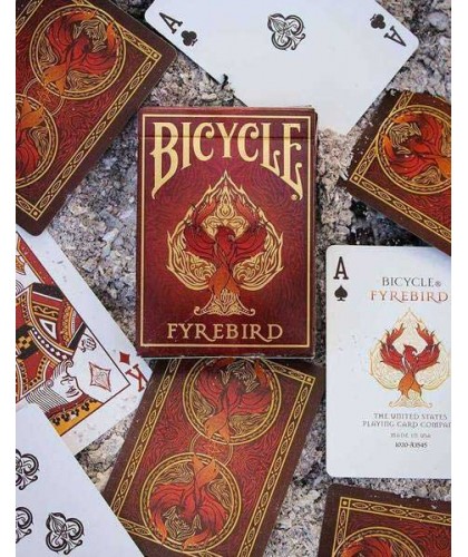 Bicycle Fyrebird playing cards