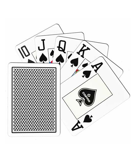 Gold Copag Texas Hold Em Plastic Jumbo Carti de Poker