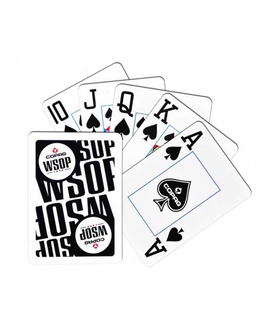 Copag Plastic Set WSOP Red Blue Jumbo - Carti de poker