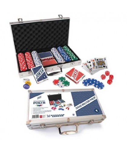 Set de Poker Set Cartamundi 300 jetoane