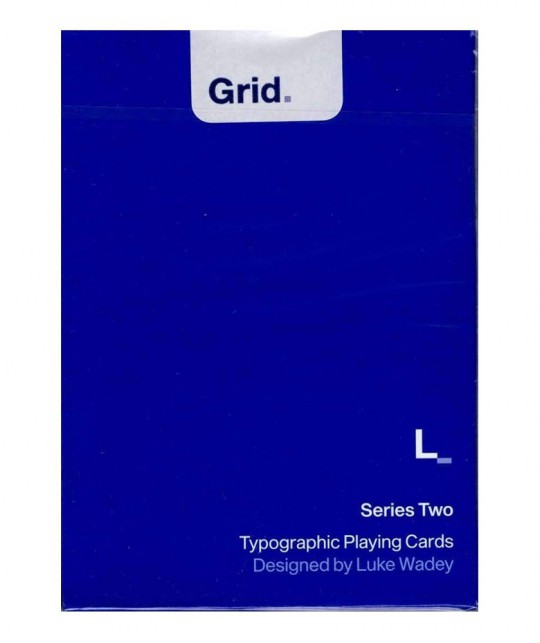 Grid Series Two - Typographic Carti de Joc