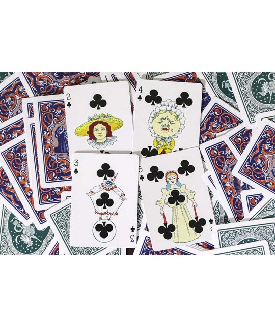 Ye Witches Silver Gilded Fortune Cards Carti de Joc