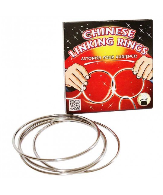 Chinese Linking Rings - Set de 4, 12cm