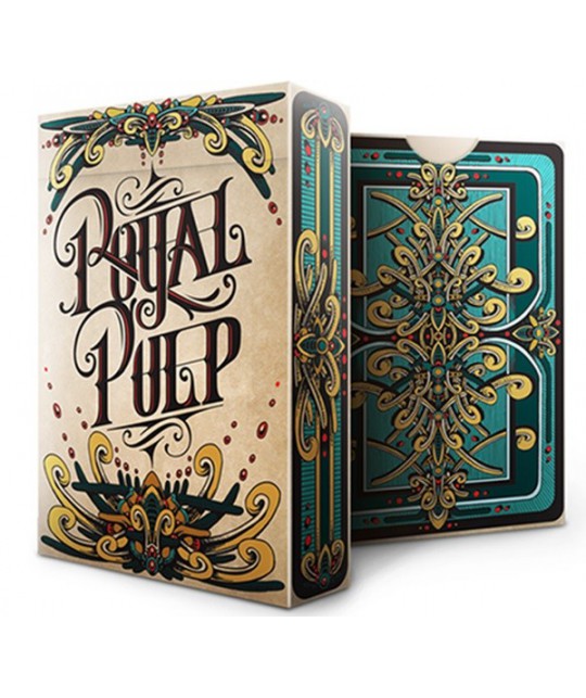 Royal Pulp Verde Carti de Joc