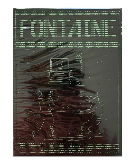 Fontaine Hacker Carti de Joc Rare