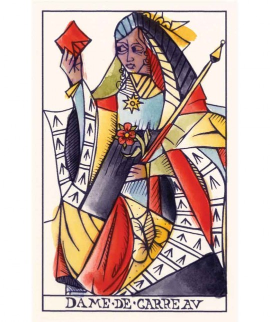 Playing Marseille Tarot