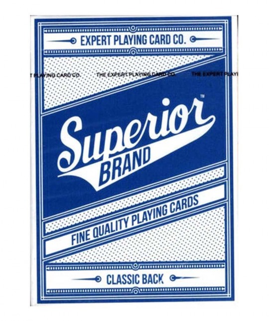 Superior Blue by Expert Playing Card Co Carti de Joc
