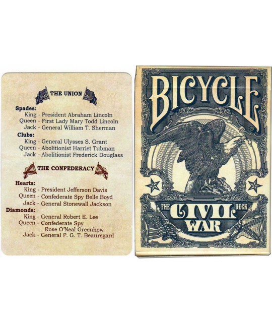 Bicycle Civil War Carti de Joc