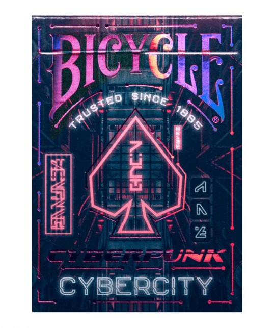 Bicycle Cyberpunk Cyber City Carti de Joc