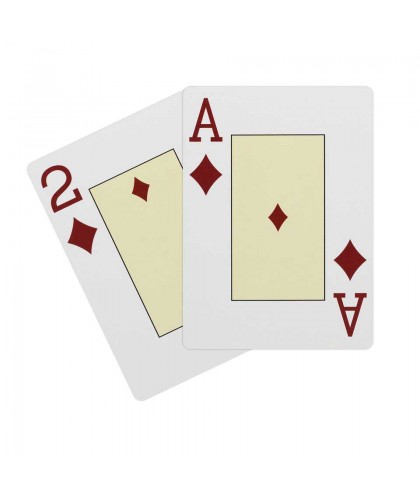 Fournier 2800 poker playing cards in 100% plastic