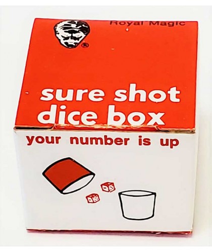 Sure Shot Dice Box by Royal Magic