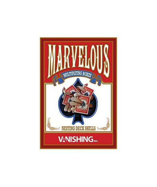 Marvelous Multiplying Card Boxes by Matthew Wright and Vanishing Inc