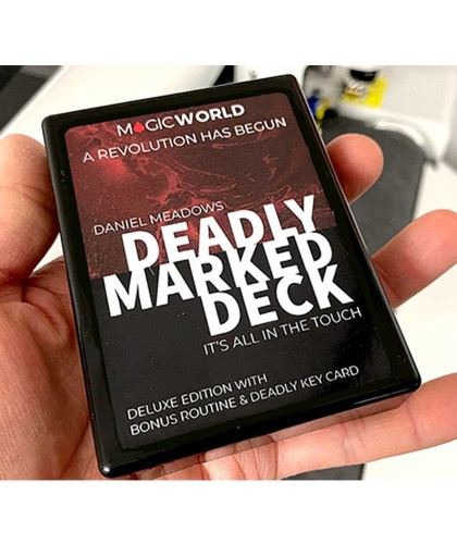DEADLY MARKED DECK BLUE BEE by MagicWorld