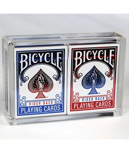 Set Bicycle Rider Back Mini Limited Edition Foild in Suport de Acrilic