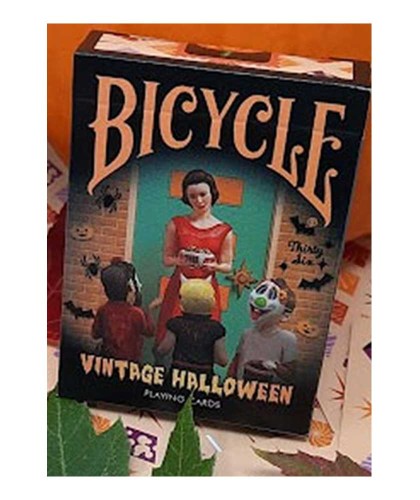 Bicycle Vintage Halloween Carti de Joc