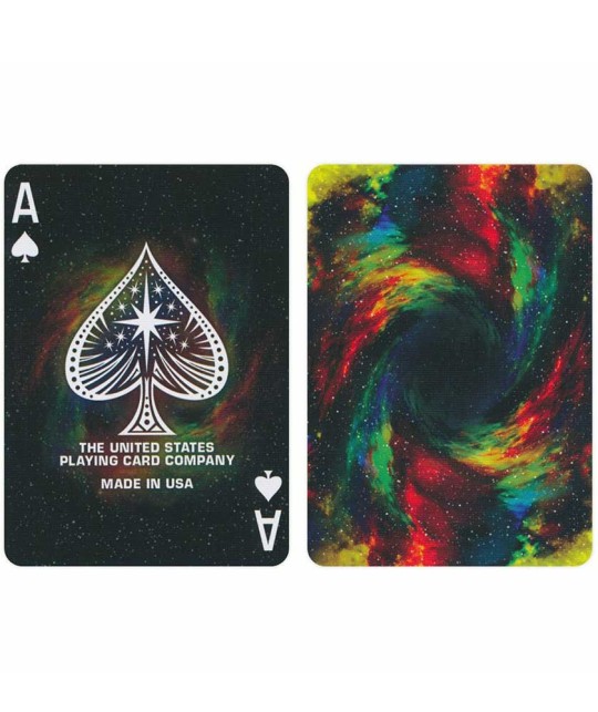 Bicycle Stargazer Nebula playing cards