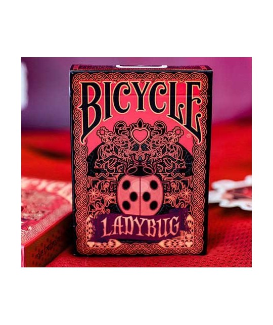 Bicycle Gilded Limited Edition Ladybug Black Carti de Joc