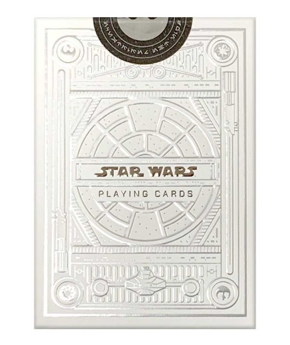 Star Wars Light Side Silver Edition White Carti de Joc