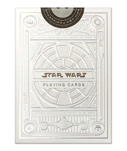 Star Wars Light Side Silver Edition White Carti de Joc