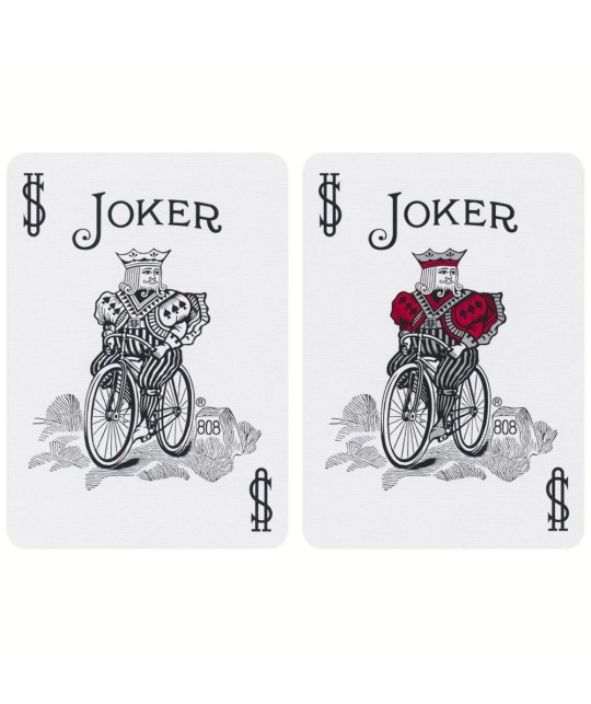Bicycle Metalluxe Crimson Carti de Joc