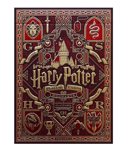 Harry Potter Red Gryffindor Theory 11 Carti de Joc