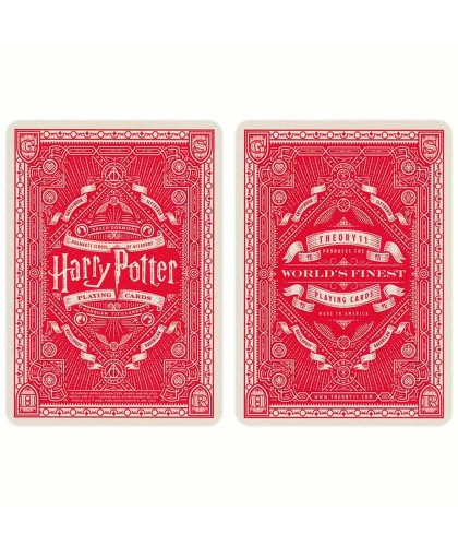 Harry Potter Red Gryffindor Theory 11 Carti de Joc