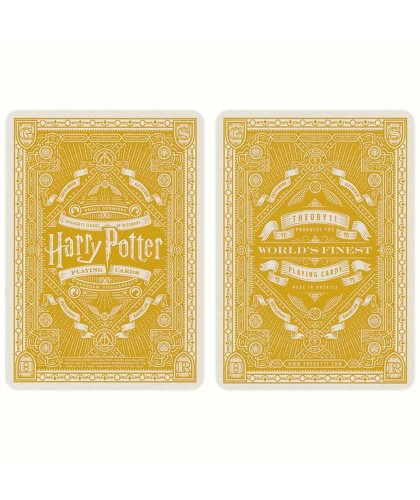 Harry Potter Yellow Hufflepuff Theory 11 Carti de Joc