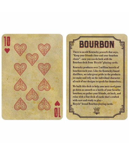 Bicycle Bourbon playing cards